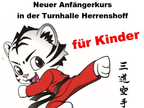 Karate - Neuer Anfängerkurs - für Kinder