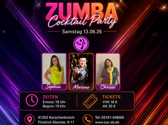 Zumba Coctail Party