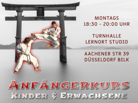 Anfängerkurs Karate in Düsseldorf Bilk